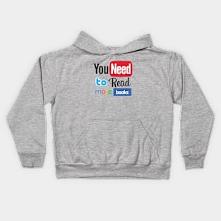 You need to read more books Kids Hoodie